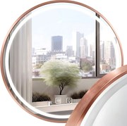 LED Spiegel 80cm MMJ BRUSH COPPER