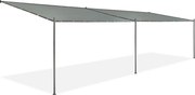 Antraciet terrasoverkapping Genoa 3 x 8 m Garden Point