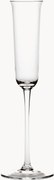Mondgeblazen champagneglazen Grace van kristalglas, 4-delig