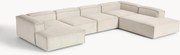 Modulaire U-bank Lennon van corduroy