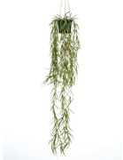 Emerald Kunstplant hangend in pot wasbloem 80 cm