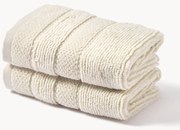 Handdoek Luxe met gestreepte rand, in verschillende formaten