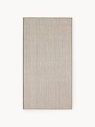 Indoor & outdoor dubbelzijdig vloerkleed Cort met zigzag patroon