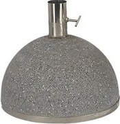 Esschert Design parasolvoet granito donkergrijs M - LxBxH: 35,5x35,5x30,4cm
