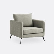 Fauteuil in getextureerd fluweel, Esila