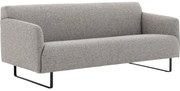 Goossens Excellent Bank Montreal grijs, stof, 2,5-zits, modern design