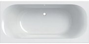 Geberit Soana kunststof duobad acryl rechthoekig smalle rand 190x90x45cm wit 554.008.01.1