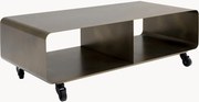 Metalen tv-meubel Lounge M met wielen