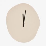 Zarela Mdf Wandklok Beige – Crème - Sklum