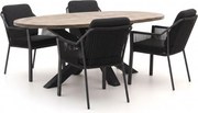 + 10% kassakorting | Diningset Tierra Outdoor | 4 personen teakhout | Tuinset stapelbaar | 5-delig | Kees Smit Tuinmeubelen