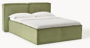 Corduroy boxspring bed Lennon