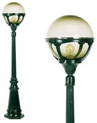 Borneo Tuinlamp Ø30cm Tuinverlichting Groen / Antraciet / Zwart E27