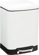 Witte Afvalbak - 6L Capaciteit - Ariane