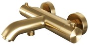 Brauer Gold Edition Badkraan - gladde knop - PVD - geborsteld goud 5-GG-229