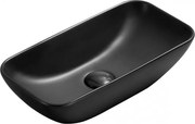 Mexen Klara opbouw wastafel 46 x 23 cm, zwarte mat - 21564685