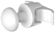 Eastbrook Rivassa handdoekhaak voor radiator wit