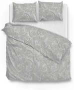 Zo!Home Paisley di Lino Dekbedovertrek Dove Grey – Bij Swiss Sense
