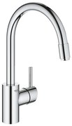 GROHE Concetto Keukenkraan - hoog - draaibare/uittrekbare uitloop - chroom 32663003