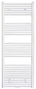 Sanicare design handdoekradiator 60x160cm midden aansluiting wit