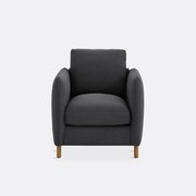 Fauteuil mêlee polyester, Loméo