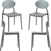 Set 4 Butan Stoelen