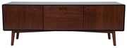 Dutchbone Juju Vintage Tv-meubel Donker Hout - 150x39.8x53cm.