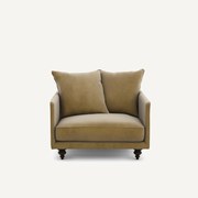 Fauteuil fluweel, Lazare