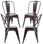 Set 4 Torix Stoelen