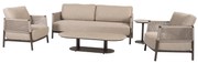 Boaz Savanne stoel bank loungeset 5 delige keramiek terre 4 Seasons Outdoor
