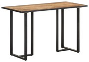 vidaXL Eettafel 120 cm ruw mangohout