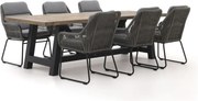+ 10% kassakorting | Diningset Intenso | 6 personen | Tuinset teakhout | 7-delig | Kees Smit Tuinmeubelen