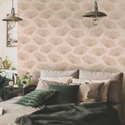 DUTCH WALLCOVERINGS Behang Fleur blushroze