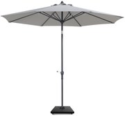 Camello Valerio Stokparasol M (excl. Voet) Aluminium Grijs