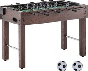 VEVOR tafelvoetbaltafel, 48 inch standaard tafelvoetbaltafel, volledige tafelvoetbaltafel voor binnen voor thuis, familie en speelkamer, voetbal met tafelvoetbalset, inclusief 2 ballen en 2 bekerhouders