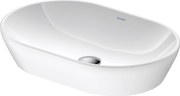 Duravit D-Neo waskom met wondergliss 60x40x12,5cm Wit