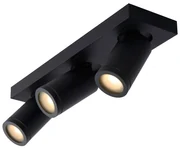 Lucide Taylor plafondlamp 3 spots 5W zwart