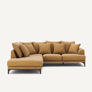 Fluwelen linnen hoekbank, ARMENTO