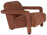Dutchbone Kent Grof Geweven Fauteuil Rood