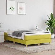 vidaXL Boxspringframe stof groen 120x200 cm