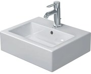 Duravit Vero fontein 45x35cm met overloop wit 0704450000