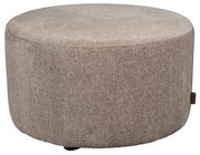 Dutchbone Rocca Cappuccino Ronde Hocker Cappuccino