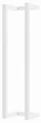 Fortifura Calvi Handdoekrek - 60x12.5x12.5cm - Mat wit 246124001MW