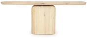 Eleonora Leon Design Wandtafel Eiken Hout Naturel - 200 X 45cm.