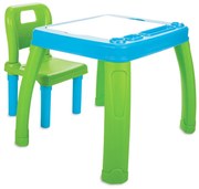 JAMARA 2-delige Kindermeubelset Lets Study blauw