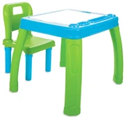 JAMARA 2-delige Kindermeubelset Lets Study blauw