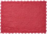 Handgemaakt placemat Willow van linnen