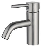 Fortifura Calvi Wastafelkraan - 14.8cm - opbouw - Geborsteld RVS PVD (RVS) SW377856