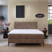 Boxspring Bed 160x200 Beige