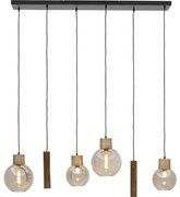Goossens Hanglamp Aurora, Hanglamp met 6 lichtpunten