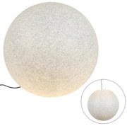 Moderne buitenlamp grijs 77 cm IP65 - Nura Modern E27 IP65 Buitenverlichting bol / globe / rond